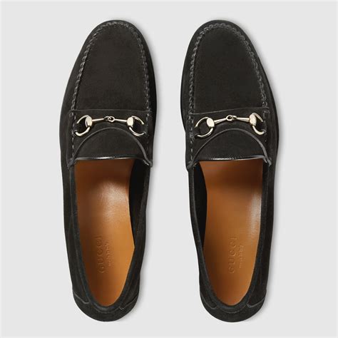 gucci loafers womems|Gucci suede loafer.